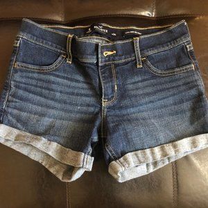 Hollister Dark Wash Jean Shorts
